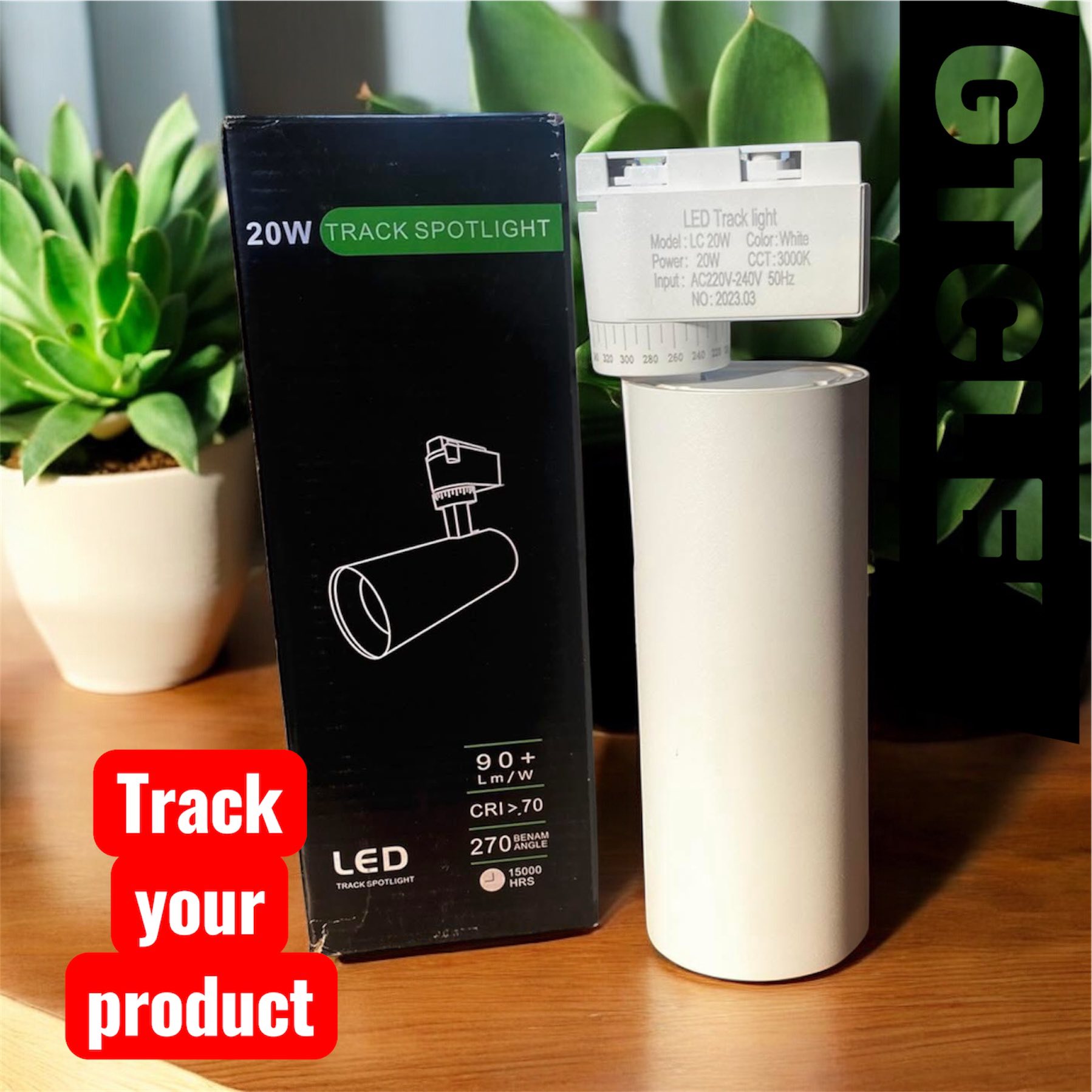 20 Watt Track Light (image for) 20 Watt Track Light